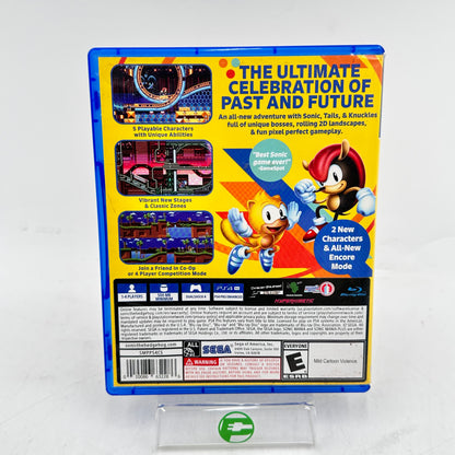 Sonic Mania Plus (Sony PlayStation 4 PS4, 2018)
