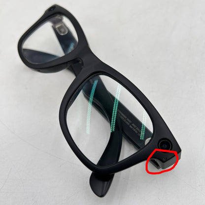 Ray-Ban Meta Wayfarer Gen 2 Matte Black Transitions RW4012 601 AI Smart Glasses