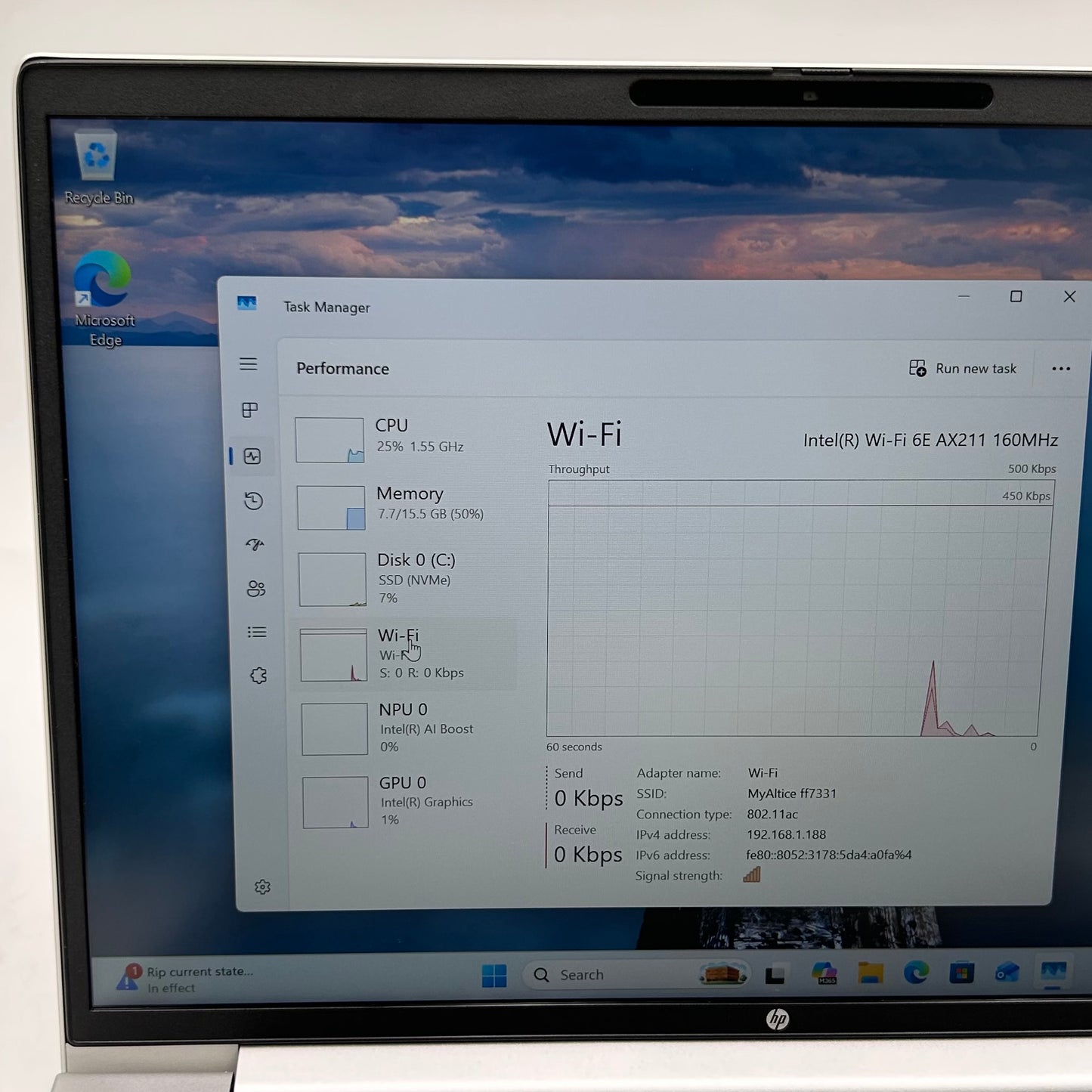 HP ProBook 440 G11 14" Core Ultra 5 125U 1.3GHz 16GB RAM 256GB SSD