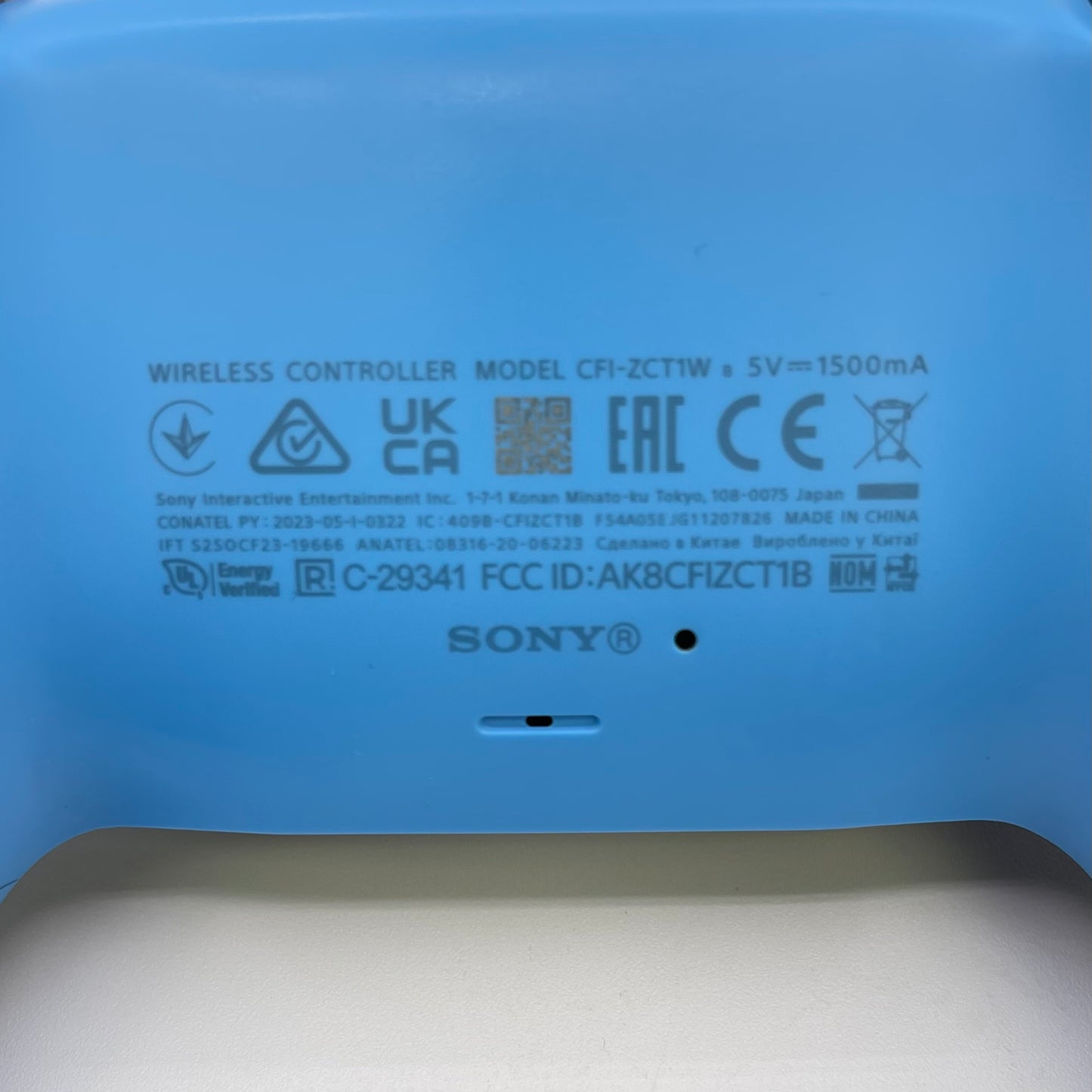 Sony PlayStation 5 PS5 Dualsense Wireless Controller Starlight Blue CFI-ZCT1W