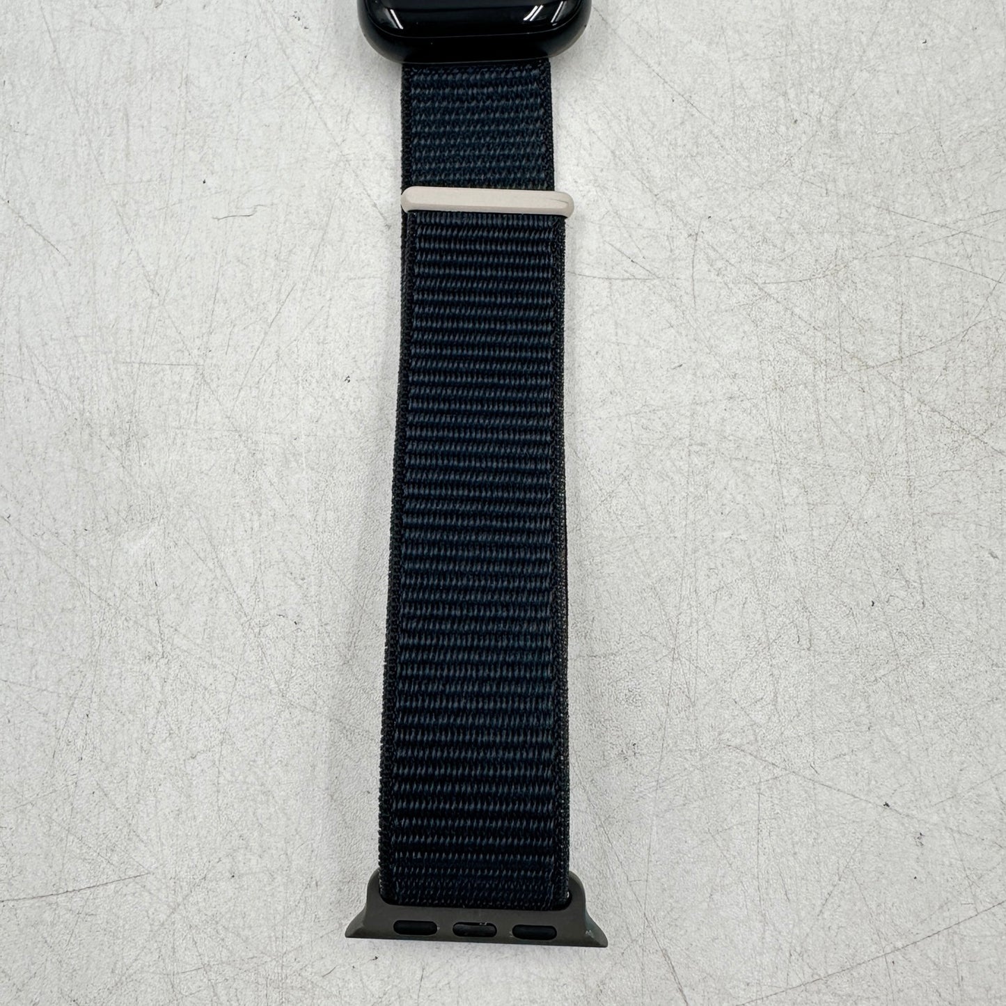 GPS Only Apple Watch SE 2nd Gen 40MM Midnight Aluminum Blue Nylon Band