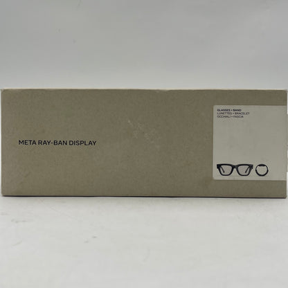 Ray-Ban Meta Display & Neural Band Shiny Black Transitions AI Smart Glasses