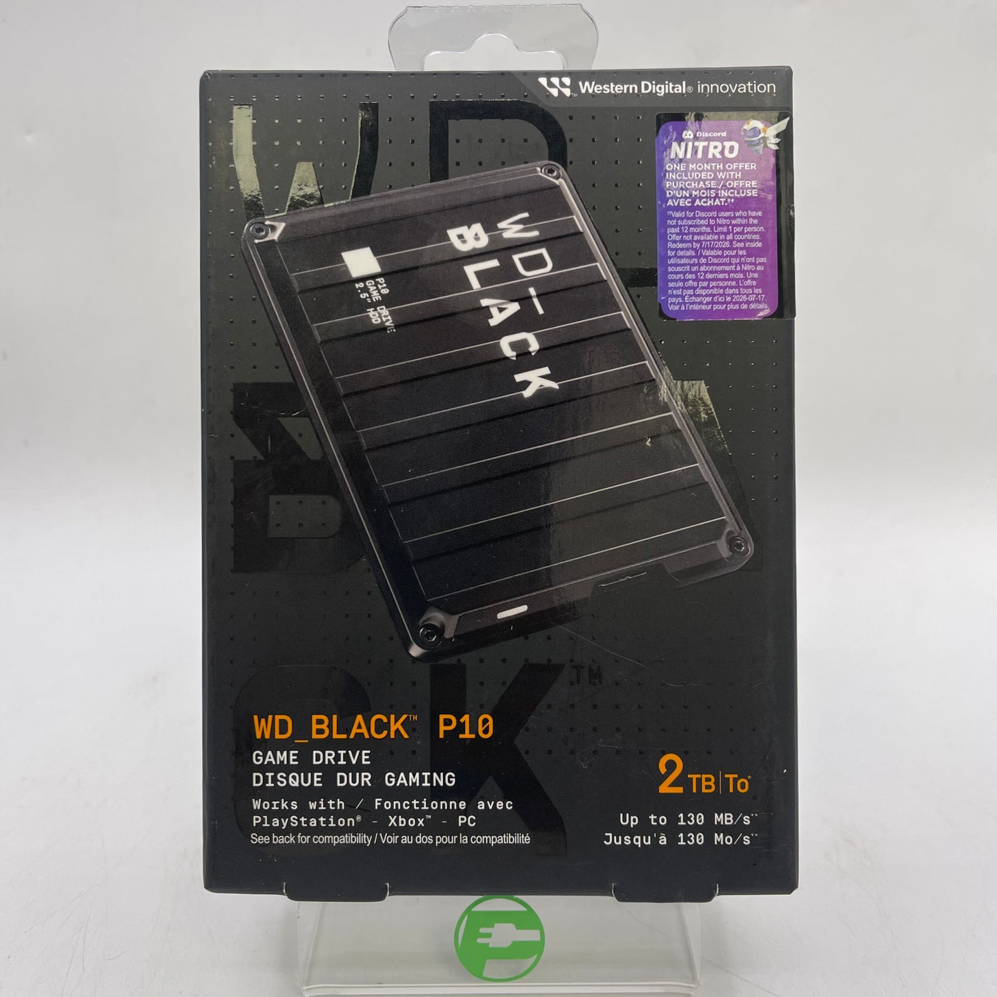 New WD P10 2TB Game Drive WDBA2W0020BBK-WES1 Portable HDD