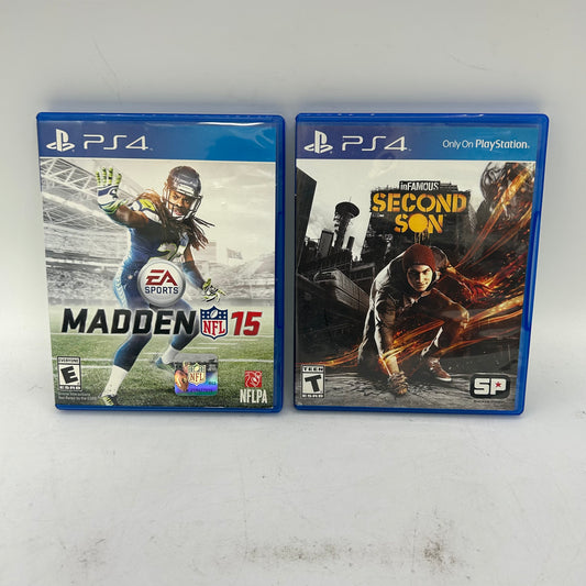 Lot of 2 Sony PlayStation 4 PS4 Games