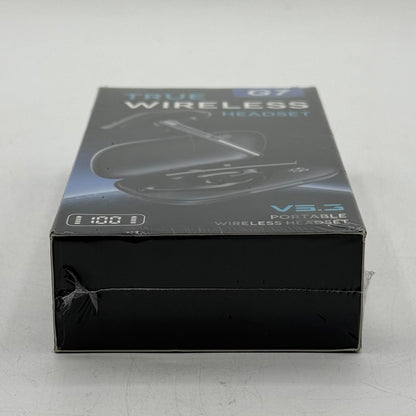 New G7 V5.3 Portable Bluetooth Wireless Headset Black