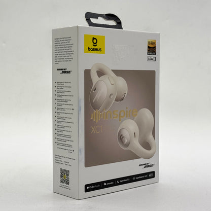 New Baseus Inspire XC1 Open Ear True Wireless Earbuds White A01028