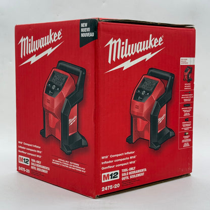 New Milwaukee 2475-20 M12 12V Compact Inflator