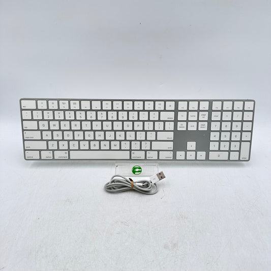 Apple Magic Wireless Keyboard with Numeric Keypad A1843 White