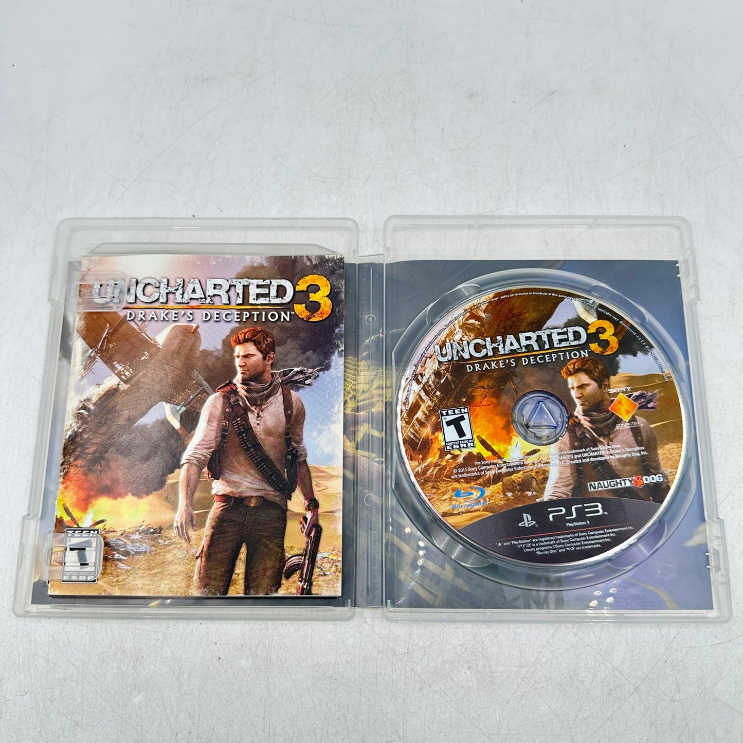 Uncharted Dual Pack [Greatest Hits]+ Uncharted 3 (Sony PlayStation 3 PS3, 2011)