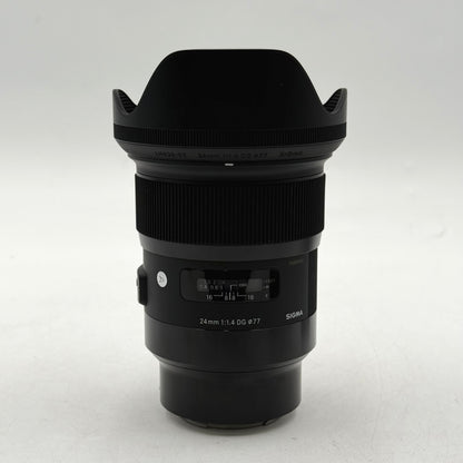Sigma Wide-Angle Prime Lens 24mm f/1.4 DG For Sony E-Mount