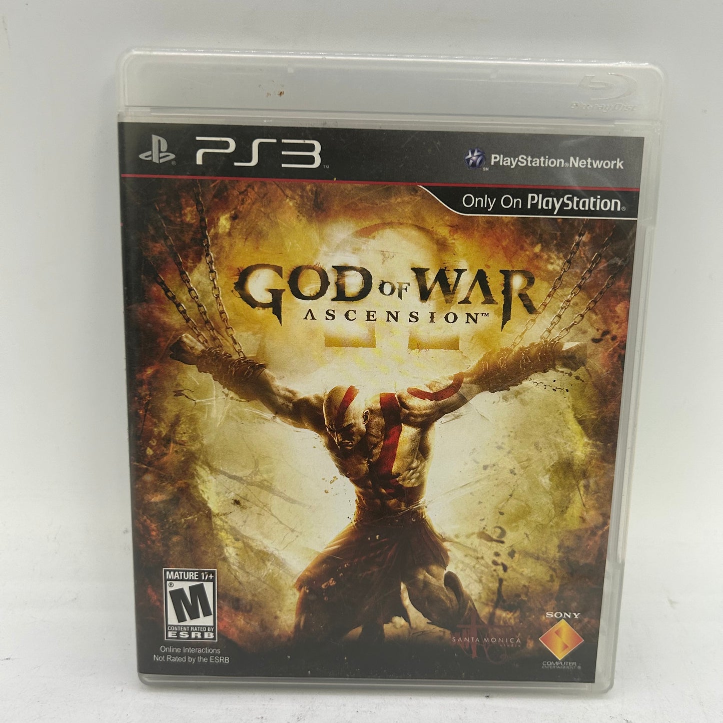 GOD OF WAR ASCENSION  (Sony PlayStation 3 PS3,  2013)