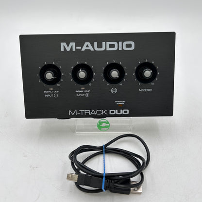 M-Audio M-Track Duo USB Audio Interface MTRACKDUO