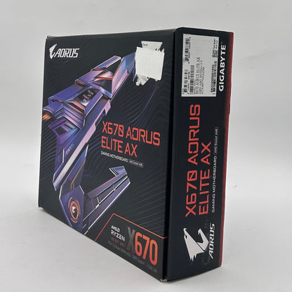 Gigabyte X670 AORUS ELITE AX AM5 ATX AMD DDR5 Motherboard