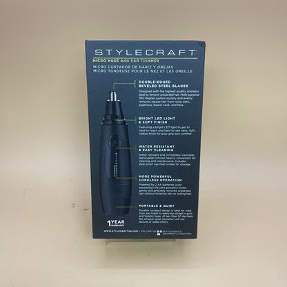 New Stylecraft Schnozzle Micro Nose And Ear Trimmer SCNETB