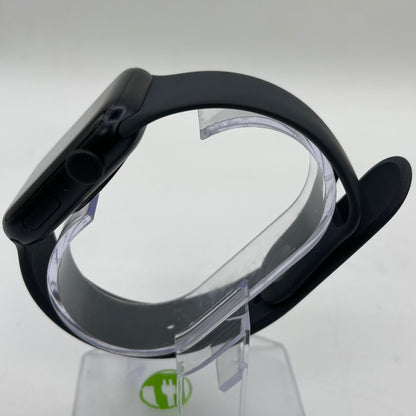 GPS Only Apple Watch SE 3 44MM Midnight Aluminum Black Sport Band MEHQ4LW/A