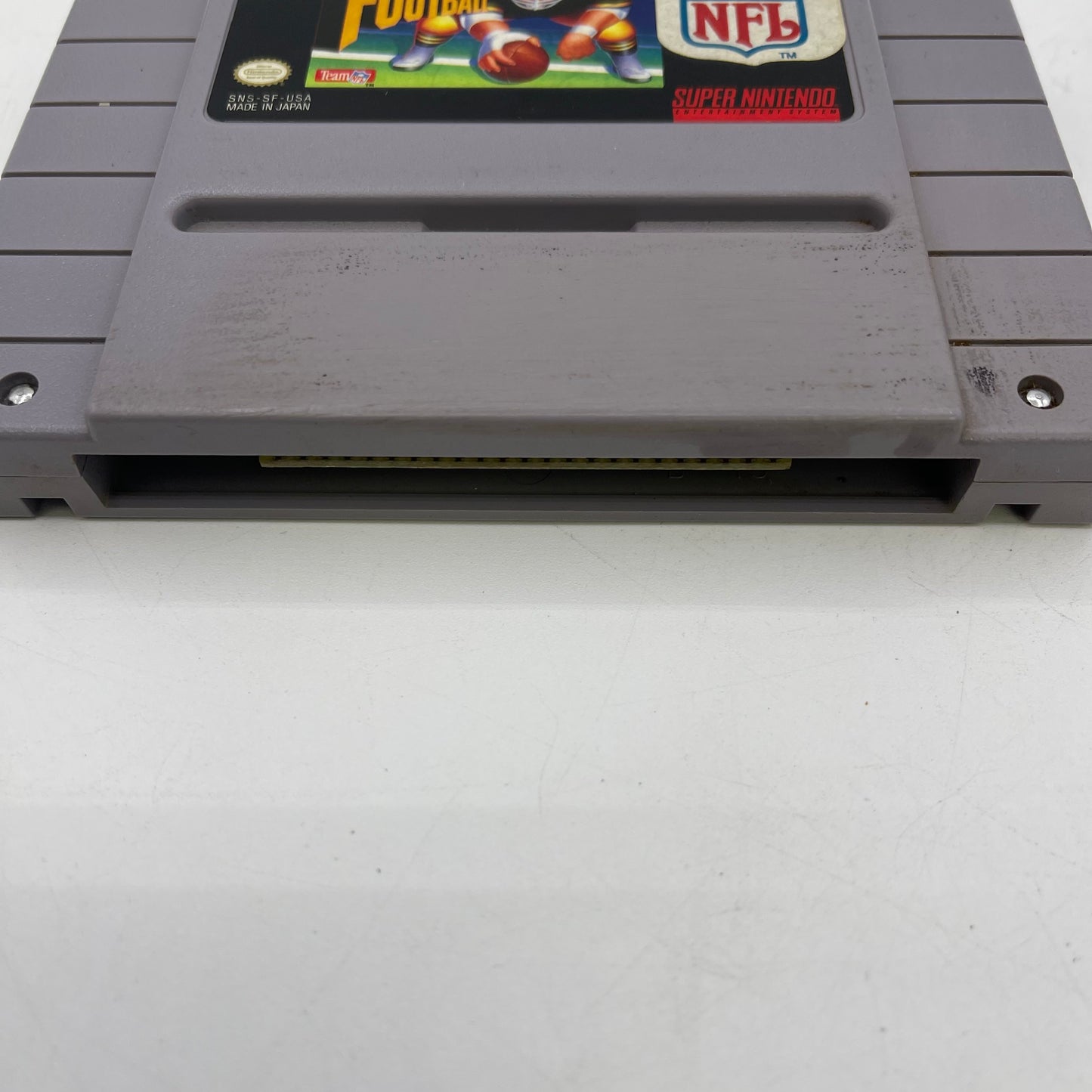 Lot of 4 Super Nintendo SNES Games MVP, Ken Griiffey, NFL, Super Play