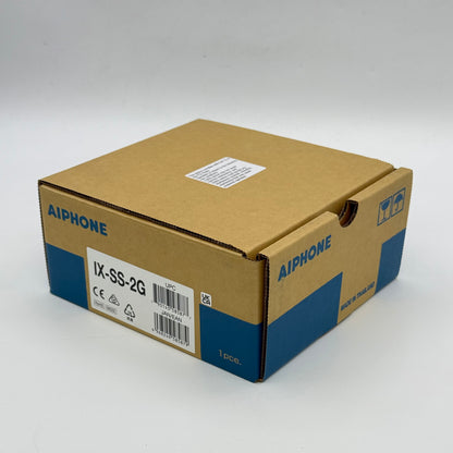 New AiPhone SIP Compatible Flush Mounted IP Audio Door Station IX-SS-2G