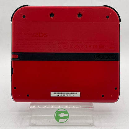 Nintendo 2DS Handheld Game Console Only FTR-001 Black/Red