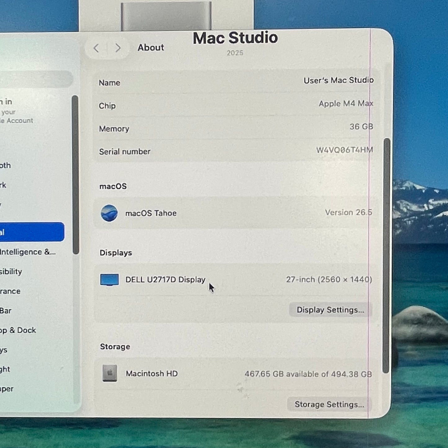 2025 Apple Mac Studio M4 Max 32 Core 4.5GHz 36GB RAM 512GB SSD A3143