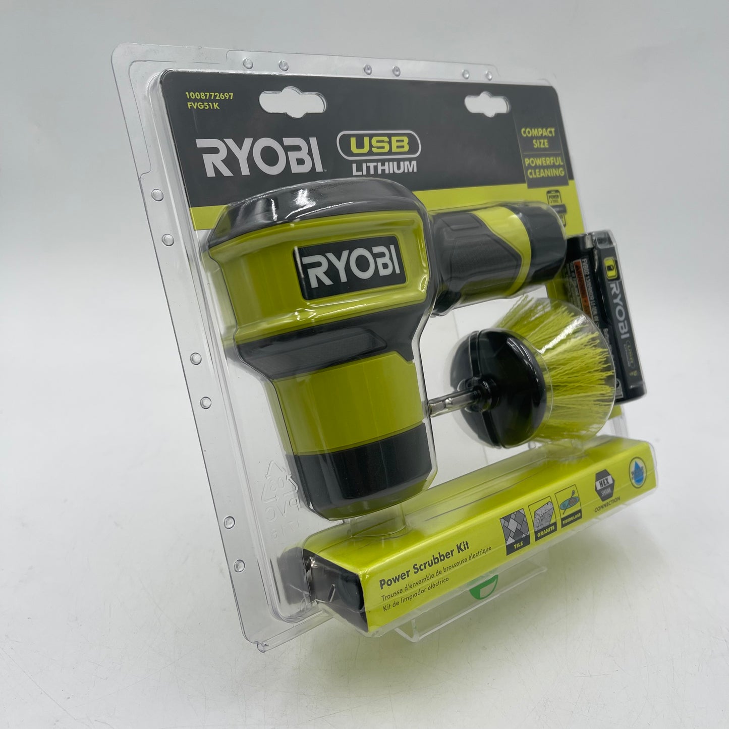 New Ryobi FVG51K Power Scrubber Kit