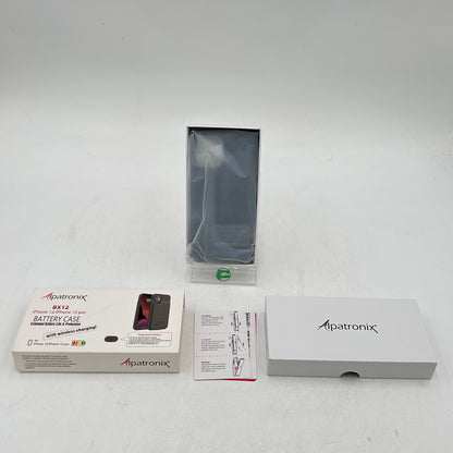 New Alpatronix BX12 Black Battery Case for iPhone 12,for iPhone 12 Pro 