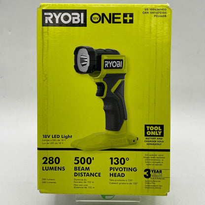 New Ryobi PCL660B 18V LED Light