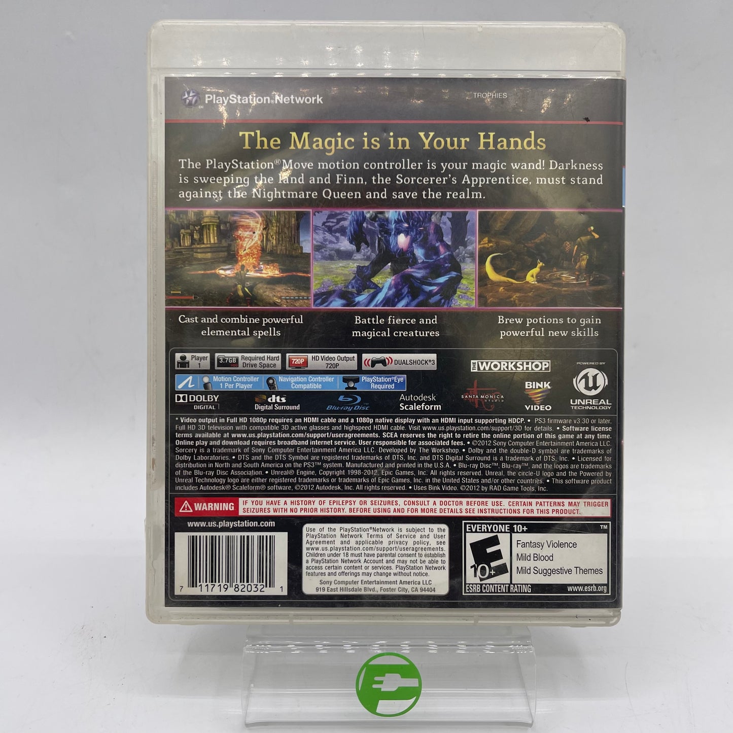Sorcery (PlayStation 3 PS3, 2012)