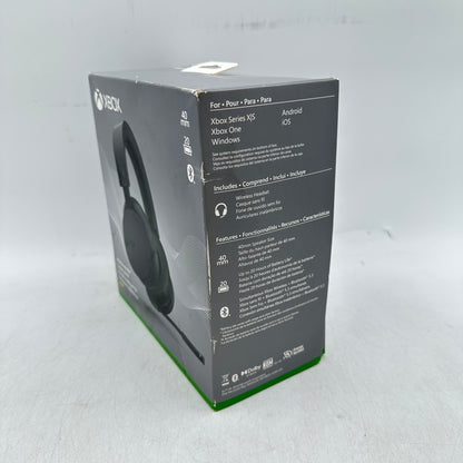 Microsoft XBox Wireless Bluetooth Headset Black 2065 For Xbox One & Xbox Series S|X