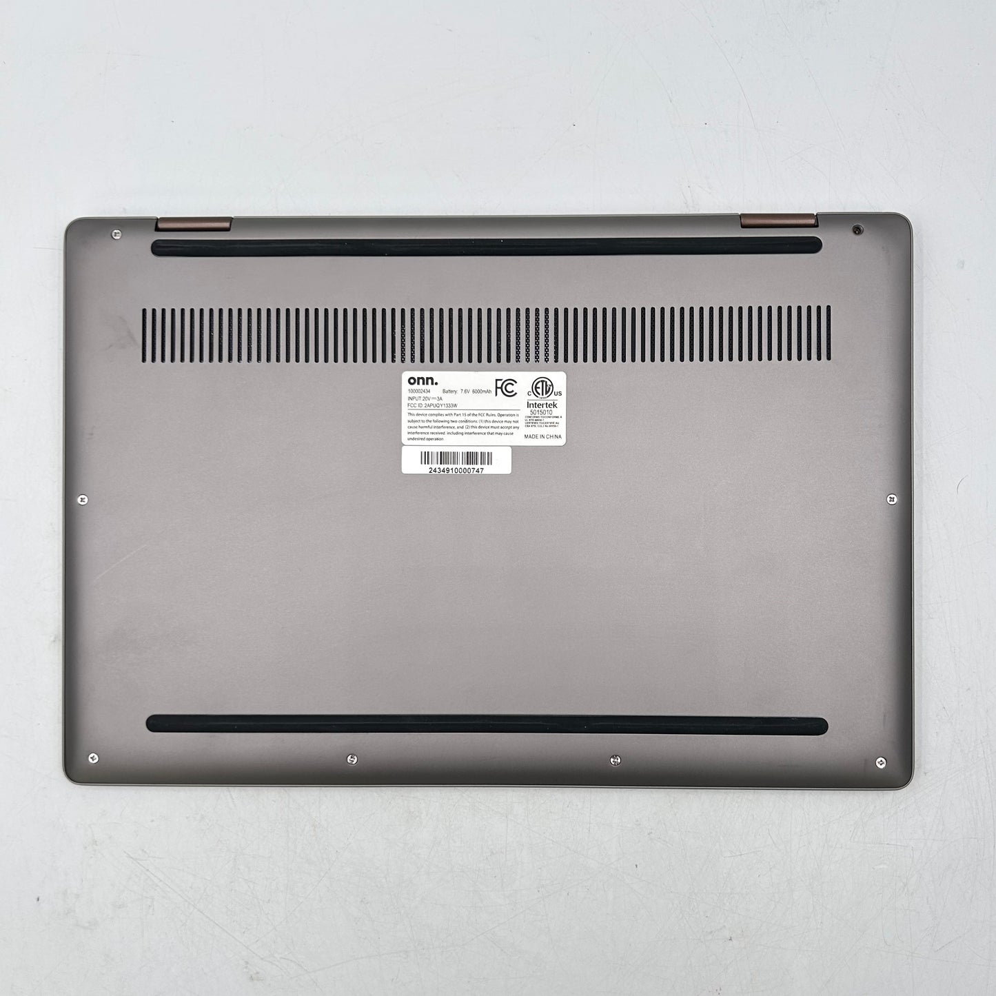 Onn Laptop 100002434 13.3" i3-8145U 2.1GHz 4GB RAM 128GB SSD