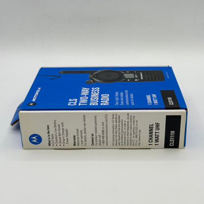 Motorola CLS Two-Way Business Radio CU1110GYN1BA