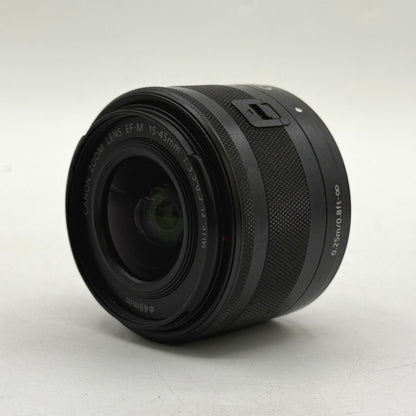 Canon EF-M 15-45mm f/3.5-6.3 IS STM Standard Zoom Lens