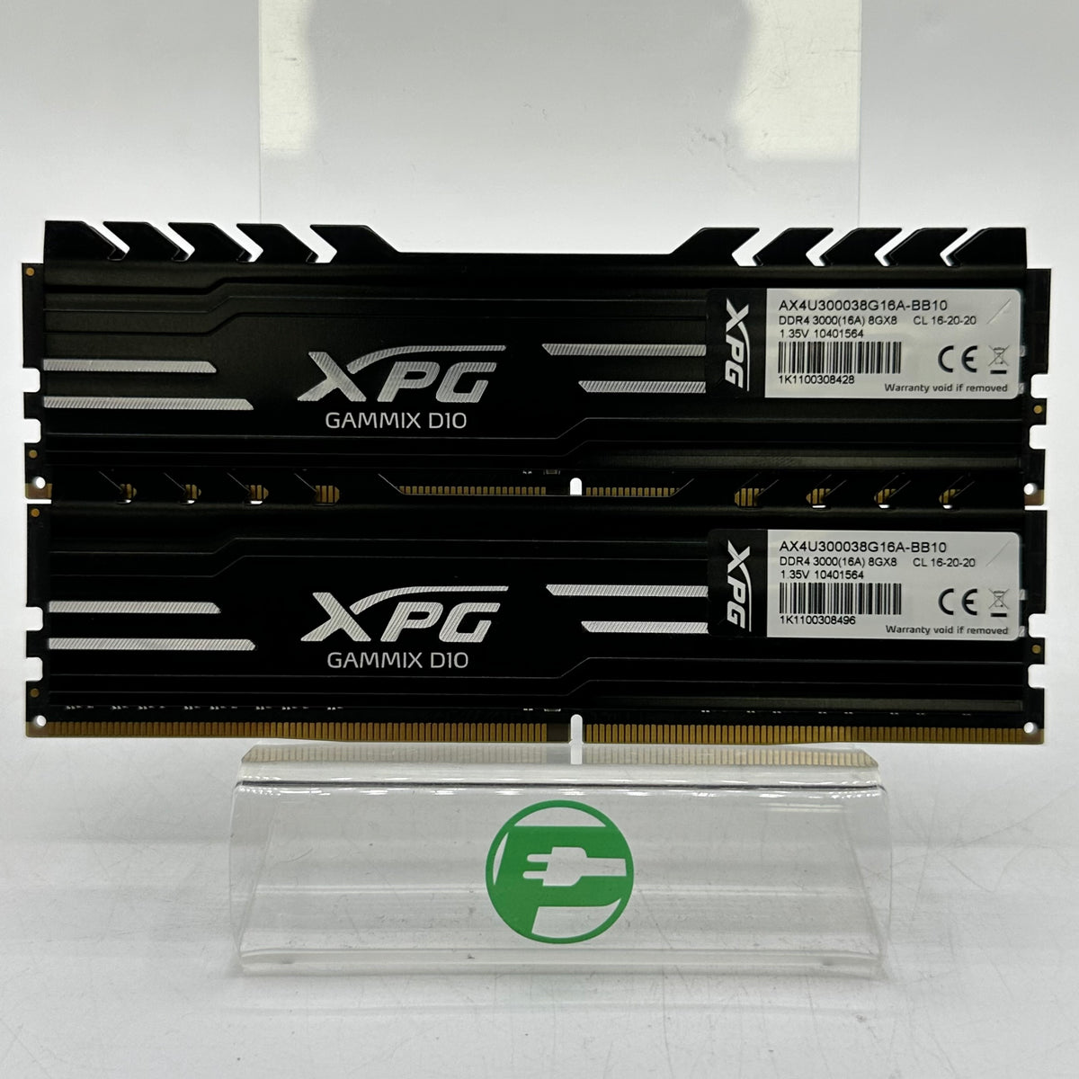 XPG GAMMIX D10 16GB (2x8GB) RAM DDR4 3000MHz AX4U300038G16A-BB10