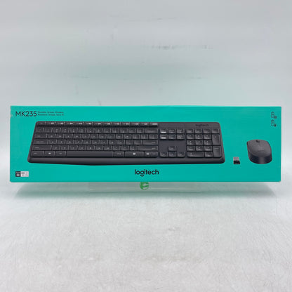 New Logitech MK235 Wireless keyboard and Mouse Combo 920-007897