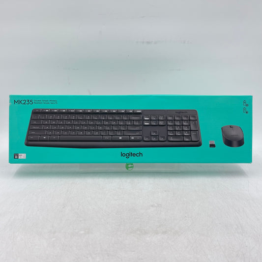 New Logitech MK235 Wireless keyboard and Mouse Combo 920-007897