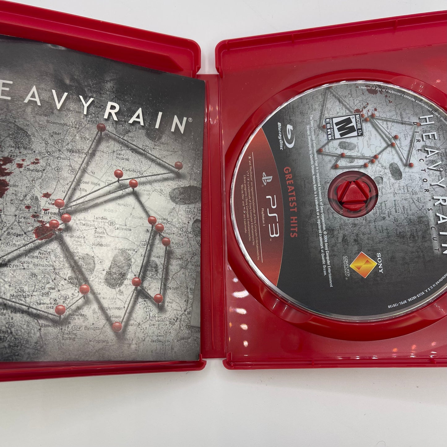Heavy Rain Director's Cut (Sony PlayStation 3 PS3, 2011)