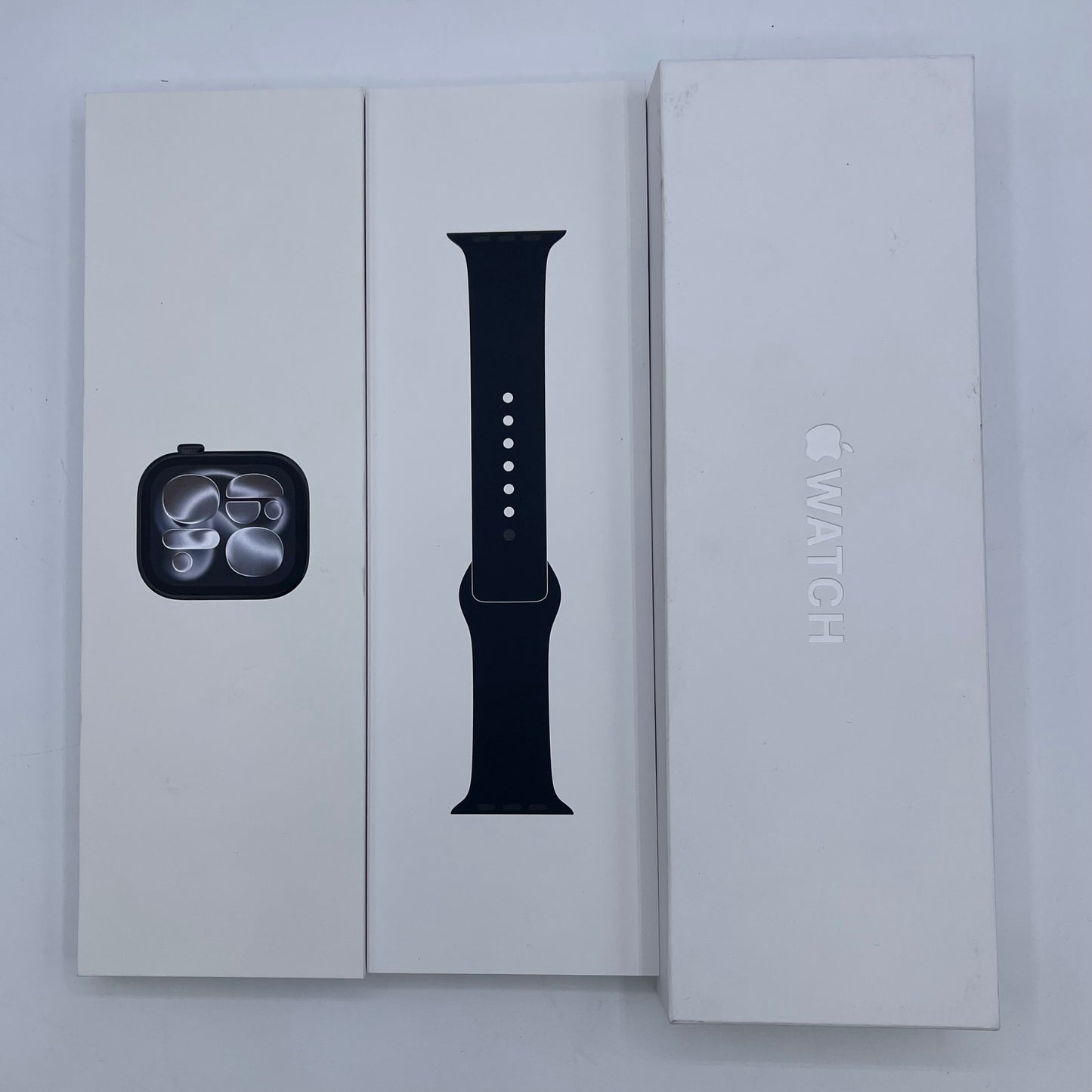 New GPS Only Apple Watch Series 11 46MM Jet Black Aluminum Black Sport Band