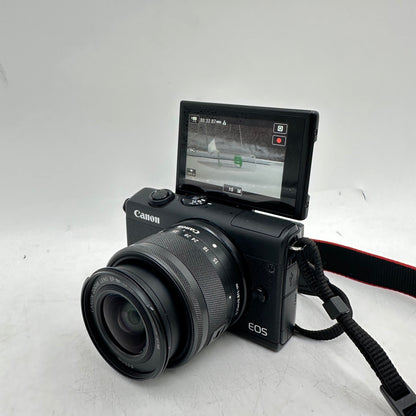 Canon EOS M200 24.1MP Mirrorless Camera w/ 15-45mm Lens