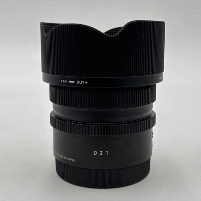 Sigma Contemporary Lens 24mm f/3.5 DG DN For Sony E-Mount 