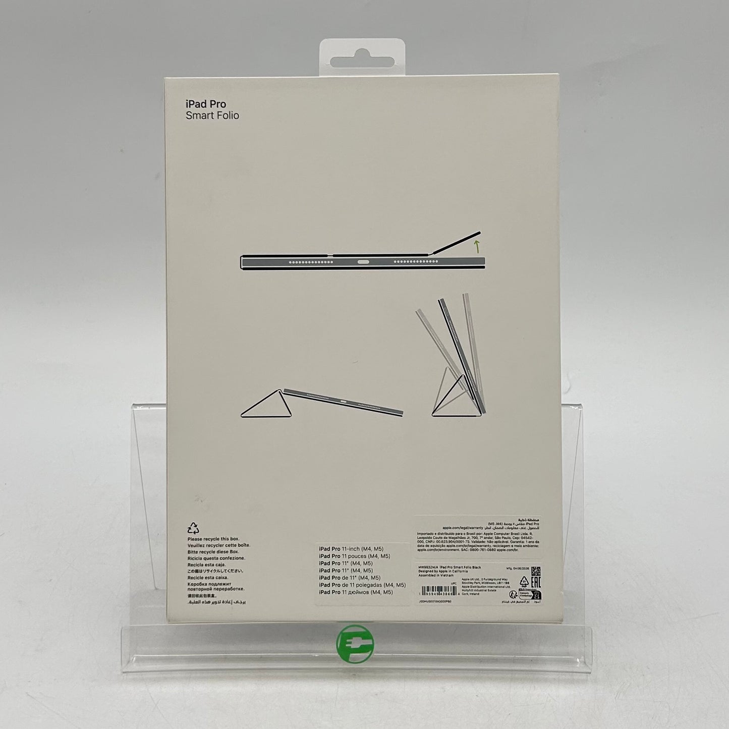 New Apple Smart Folio for iPad Pro 11" Smart Folio Black MW983ZM/A