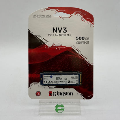 New Kingston NV3 PCle 4.0 NVMe M.2 500GB SSD SNV3S