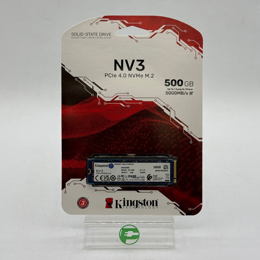 New Kingston NV3 PCle 4.0 NVMe M.2 500GB SSD SNV3S