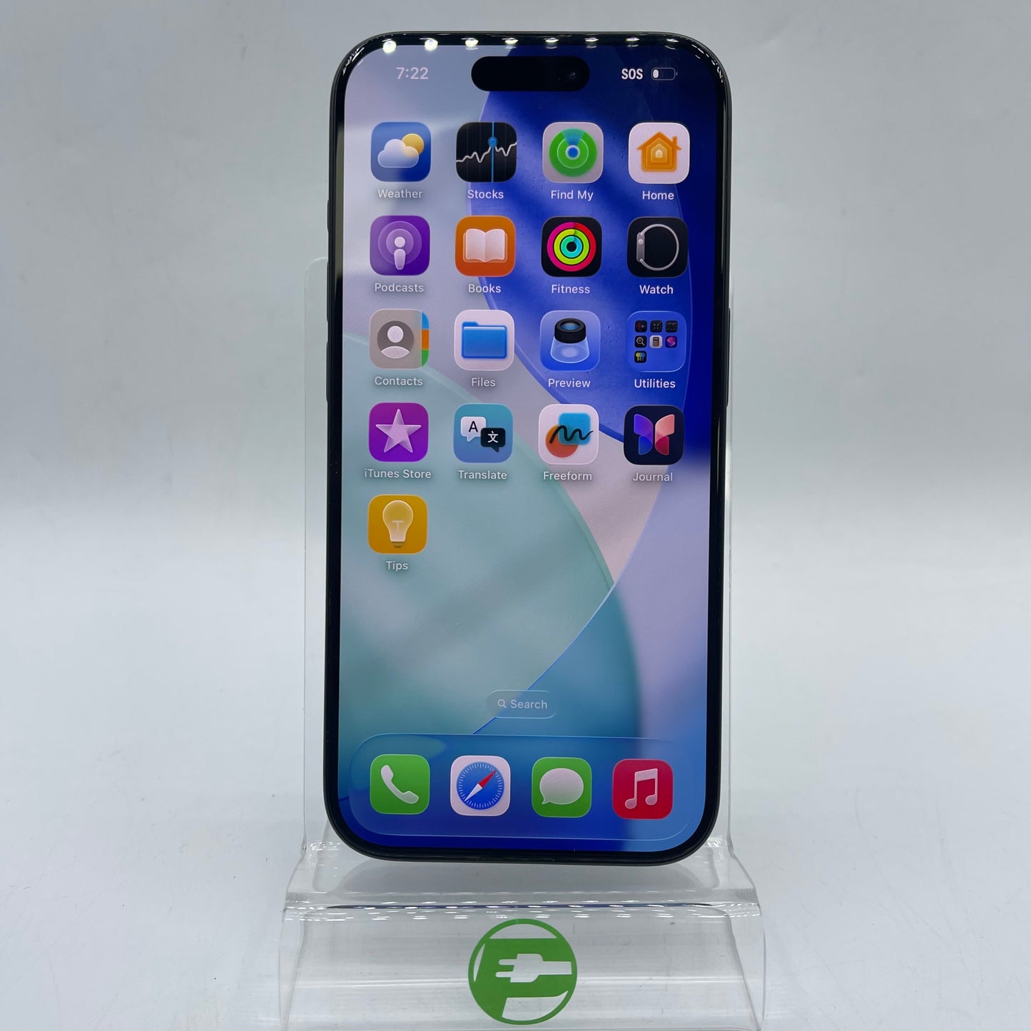 Factory Unlocked Apple iPhone 15 Pro 128GB Blue Titanium MTQQ3LL/A