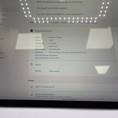 Microsoft Surface Pro 8 1983 13" i7-1185G7 3.0GHz 16GB RAM 512GB SSD