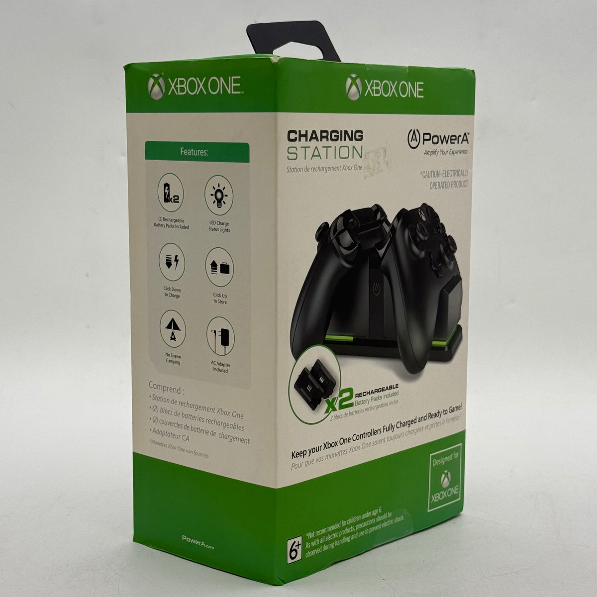 New PowerA Charging Station For Xbox One Black