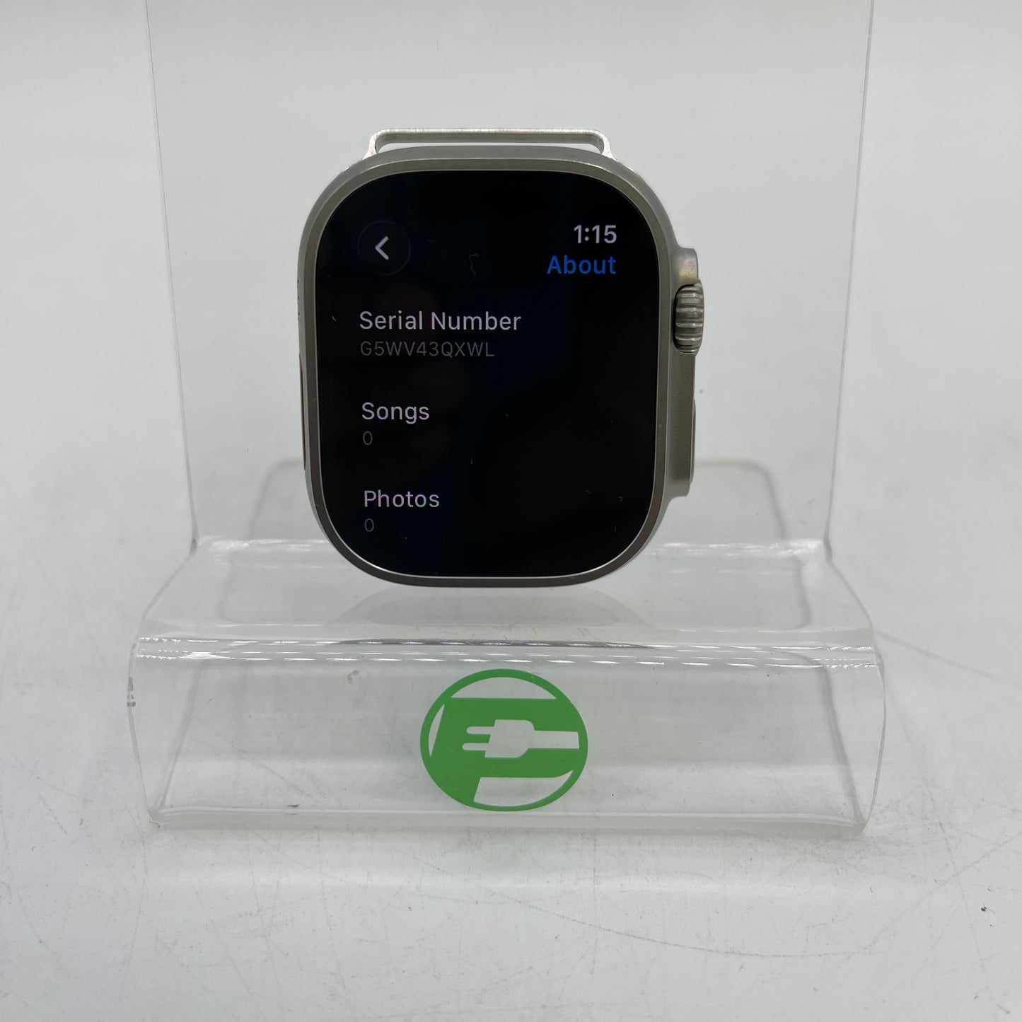 Unlocked Apple Watch Ultra 2 49MM Natural Titanium MX4D3LW/A