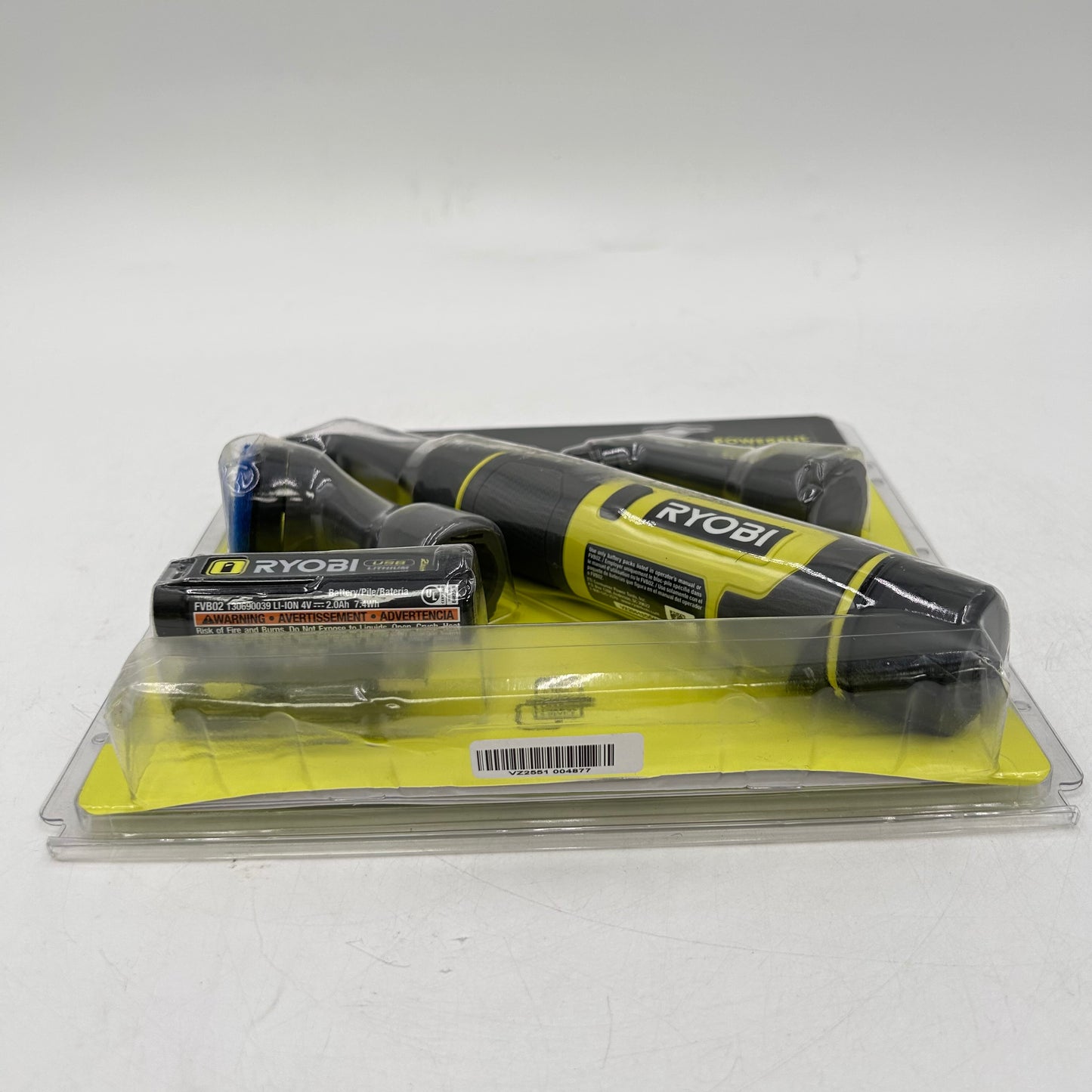 New Ryobi FVG52K 4V Detail Scrubber Kit