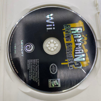 Lot of 2 Nintendo Wii Games Rayman Raving Rabbids 1&2