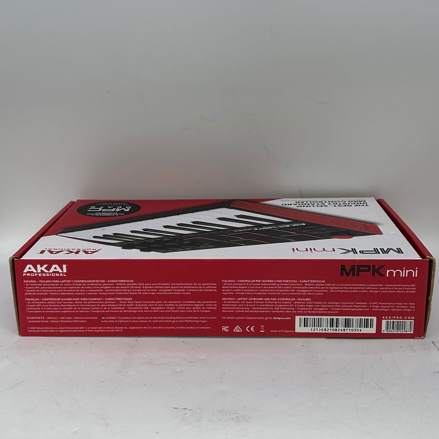 Akai Professional MPK Mini Compact Keyboard and Pad Controller