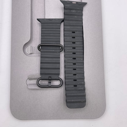 Unlocked Apple Watch Ultra 2 49MM Black Titanium Black Ocean Band  MX4P3LW/A