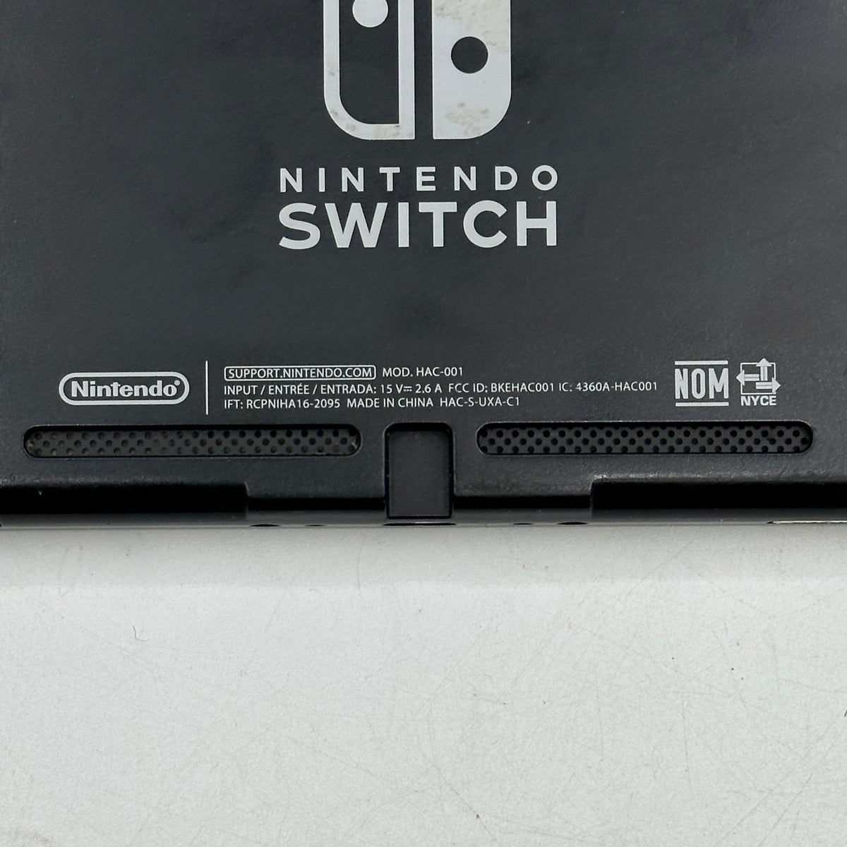 Nintendo Switch v1 Console Gaming System HAC-001 Red/Blue